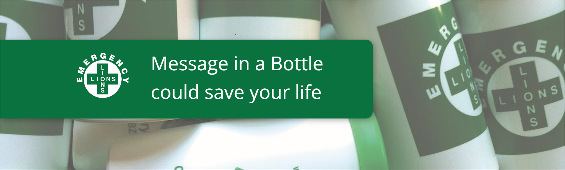 message in a bottle could save your life